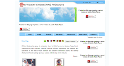 Desktop Screenshot of efficientindustries.com